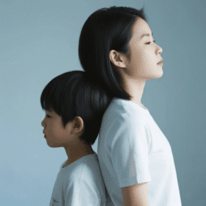 親子瑜伽，就從「雙人背靠背呼吸開始」