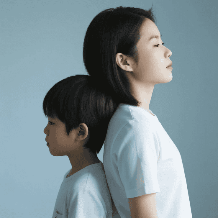 親子瑜伽，就從「雙人背靠背呼吸開始」