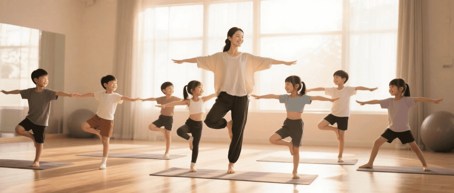 JOJO Healer 品牌經營親子瑜伽、兒童瑜伽、頌缽銅鑼等療癒服務。